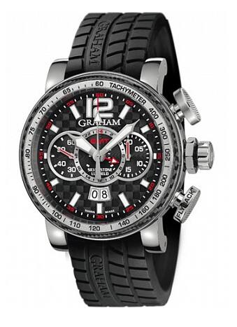 Graham Silverstone Luffield GMT Steel 2BLAH.B03A Replica Watch